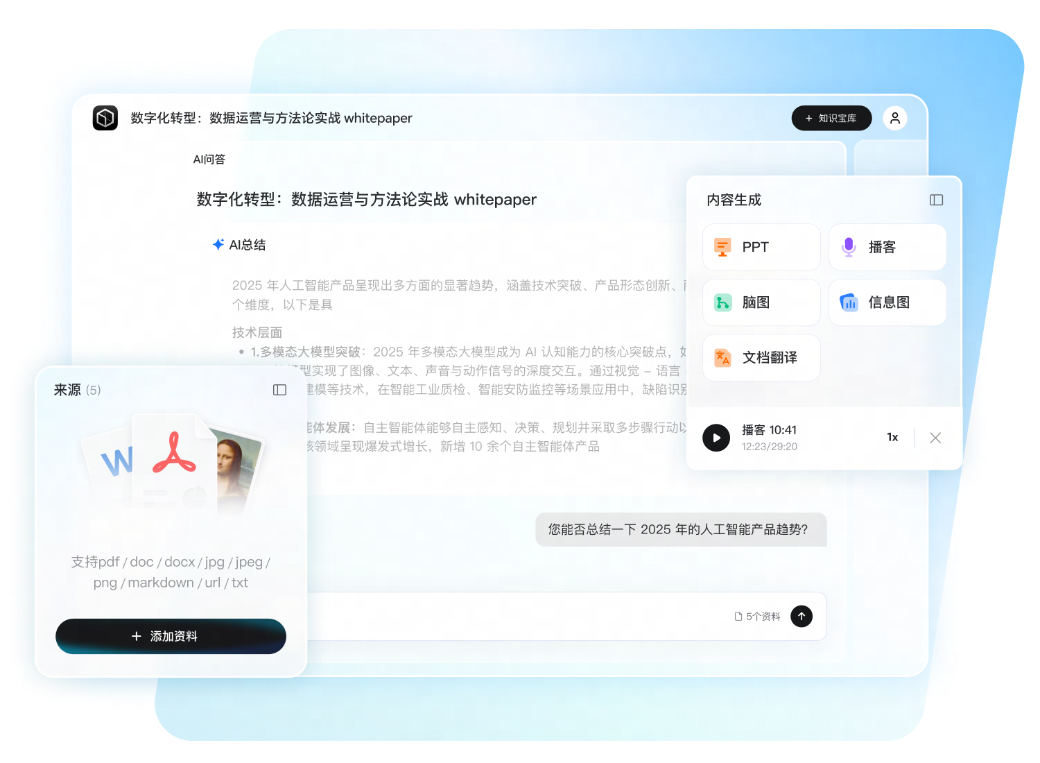 有道宝库智能知识中心